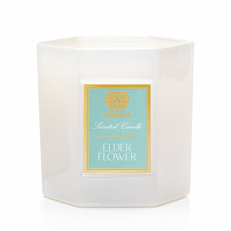 Antica Farmacista Elderflower Hexagonal Candle, 9 oz.