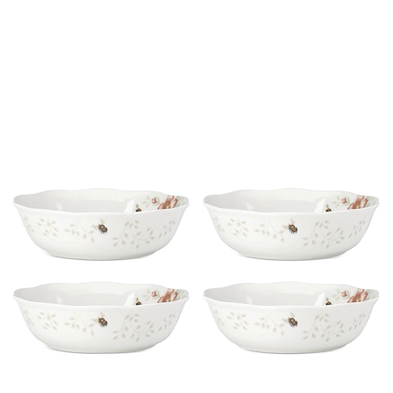 Lenox Butterfly Meadow Soup Bowls, Set Of 4
