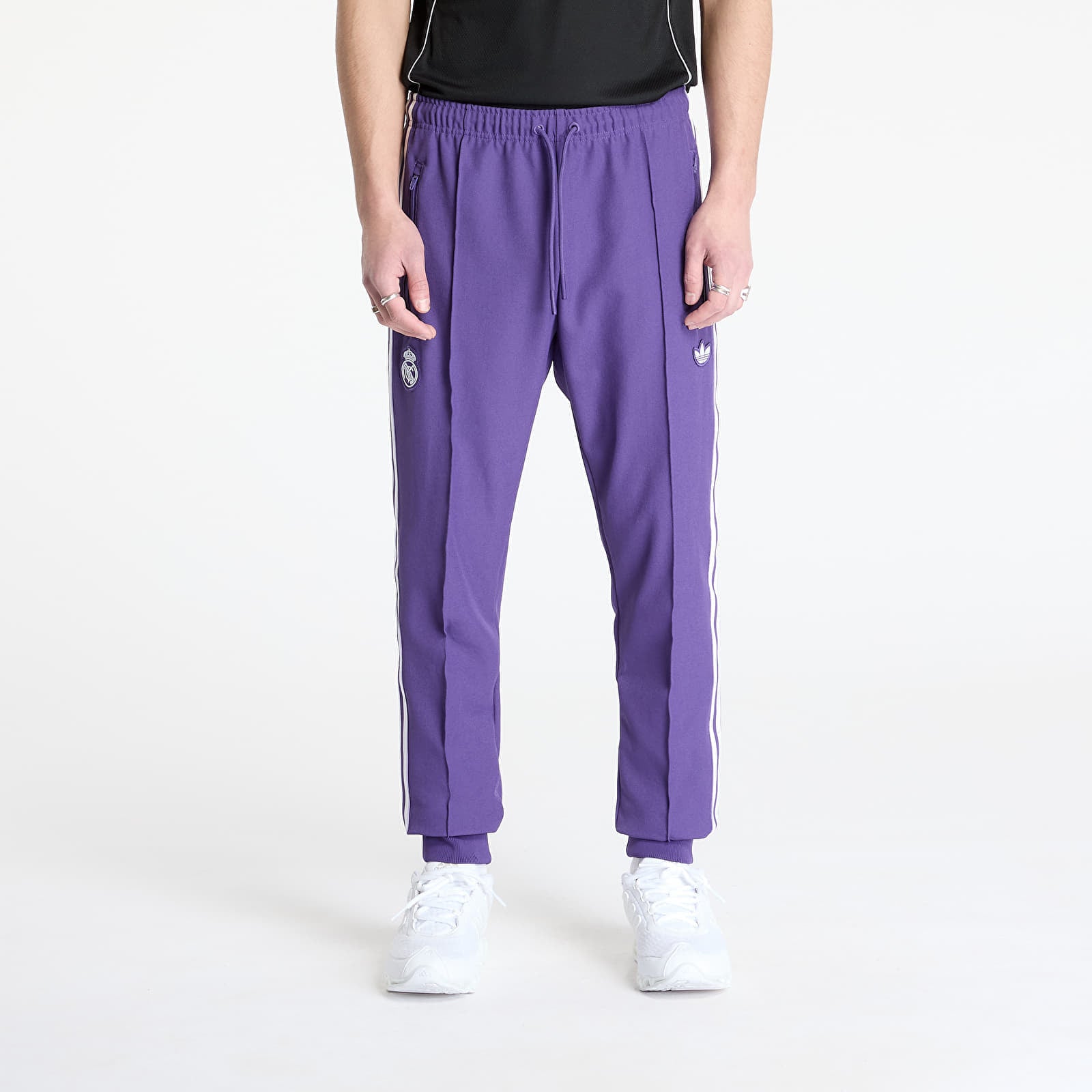Housut adidas Real Madrid Icon Track Pant Purple- Unity Purple XL