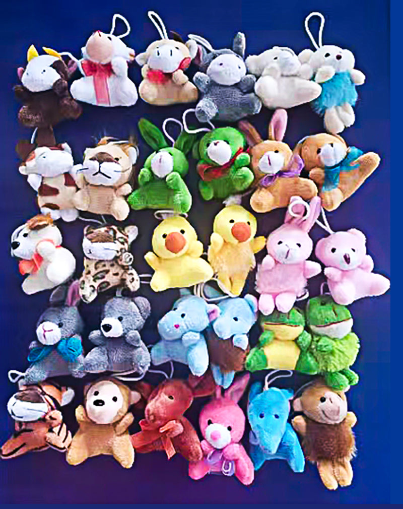 Cute Christmas series 30 models of animal plush toys dolls grabber dolls wholesale 30 each