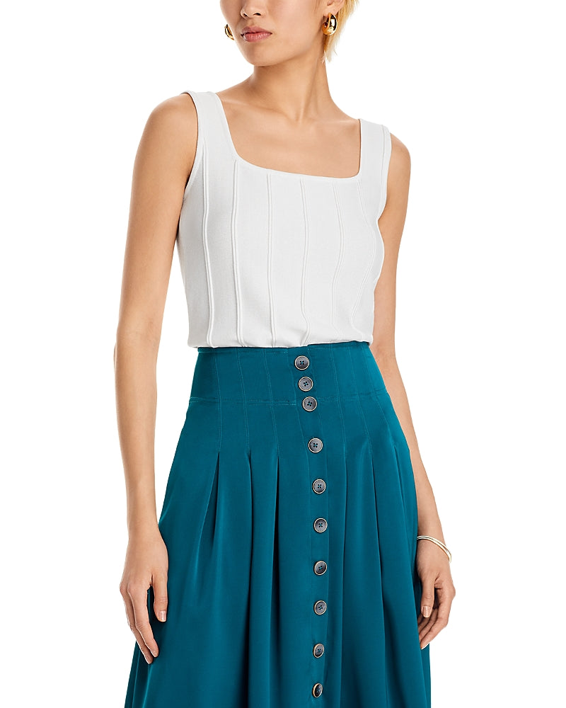 Misook Square Neck Tank Top