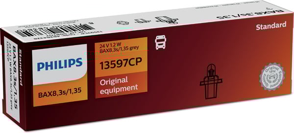 Bulb, instrument lighting PHILIPS 13597CP