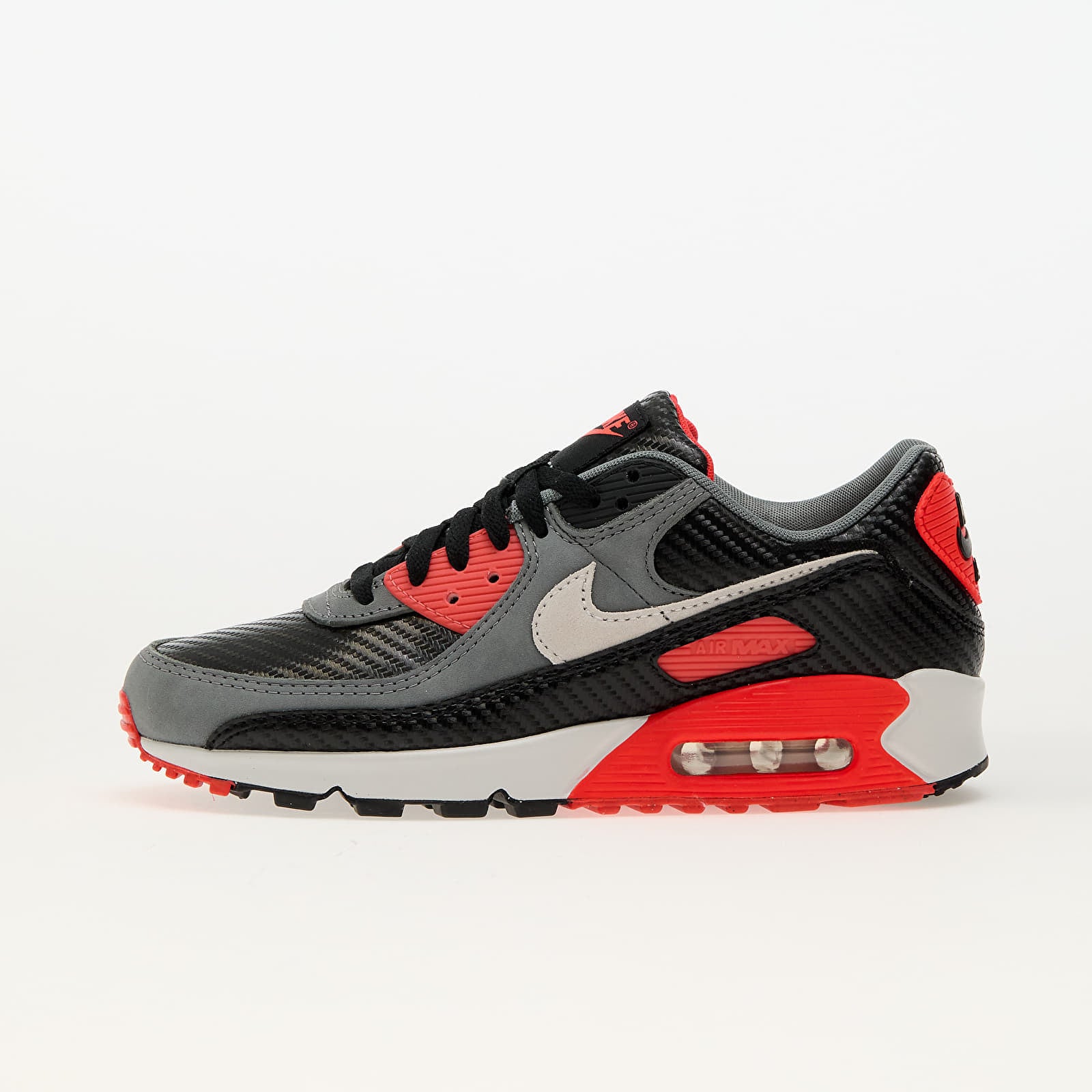 Sneakers Nike Air Max 90 Prm Black- Photon Dust-Cool Grey-Brt Crimson EUR 36.5