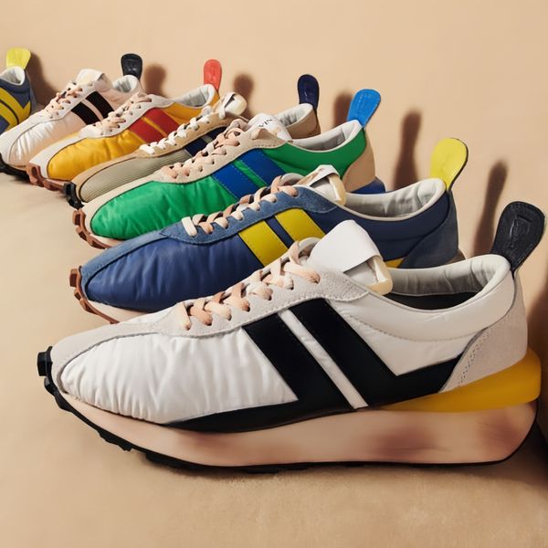 Designer Curb Sneaker Man Shoes Mulher Treinador Clay Mesh neaker tênis de couro genuíno feminino casual complementa as mulheres esportivas