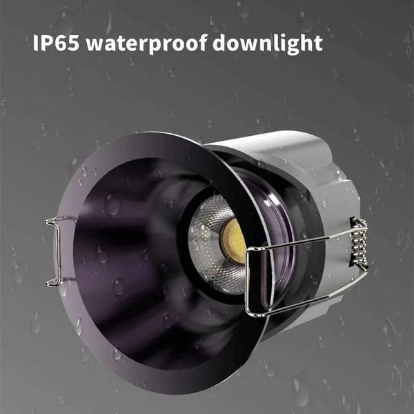 ip65 waterproof downlight Kitchen bathroom Household LED spotlight ceiling anti-fog and moisture-proof aisle indoor lighting 5W Y240822