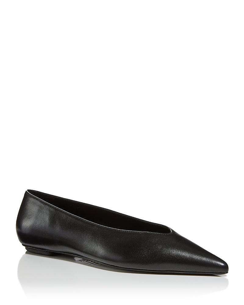 Stuart Weitzman Women's Lina Pointed Ballet Flats