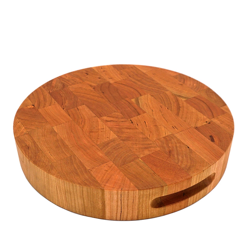 J. k. Adams 12 Round Cherry End Grain Board