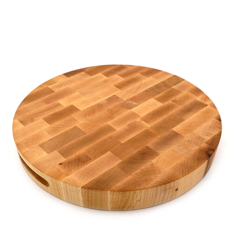 J. k. Adams 16 Round Maple End Grain Board