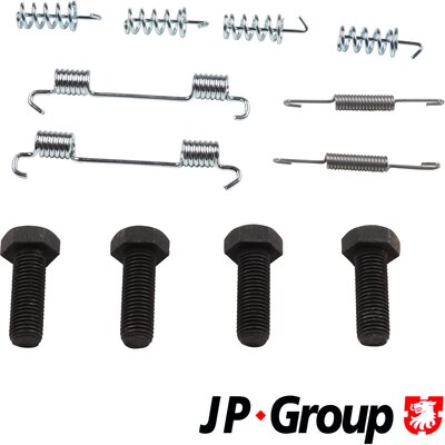 Accessory Kit, parking brake shoes JP GROUP 1363952410