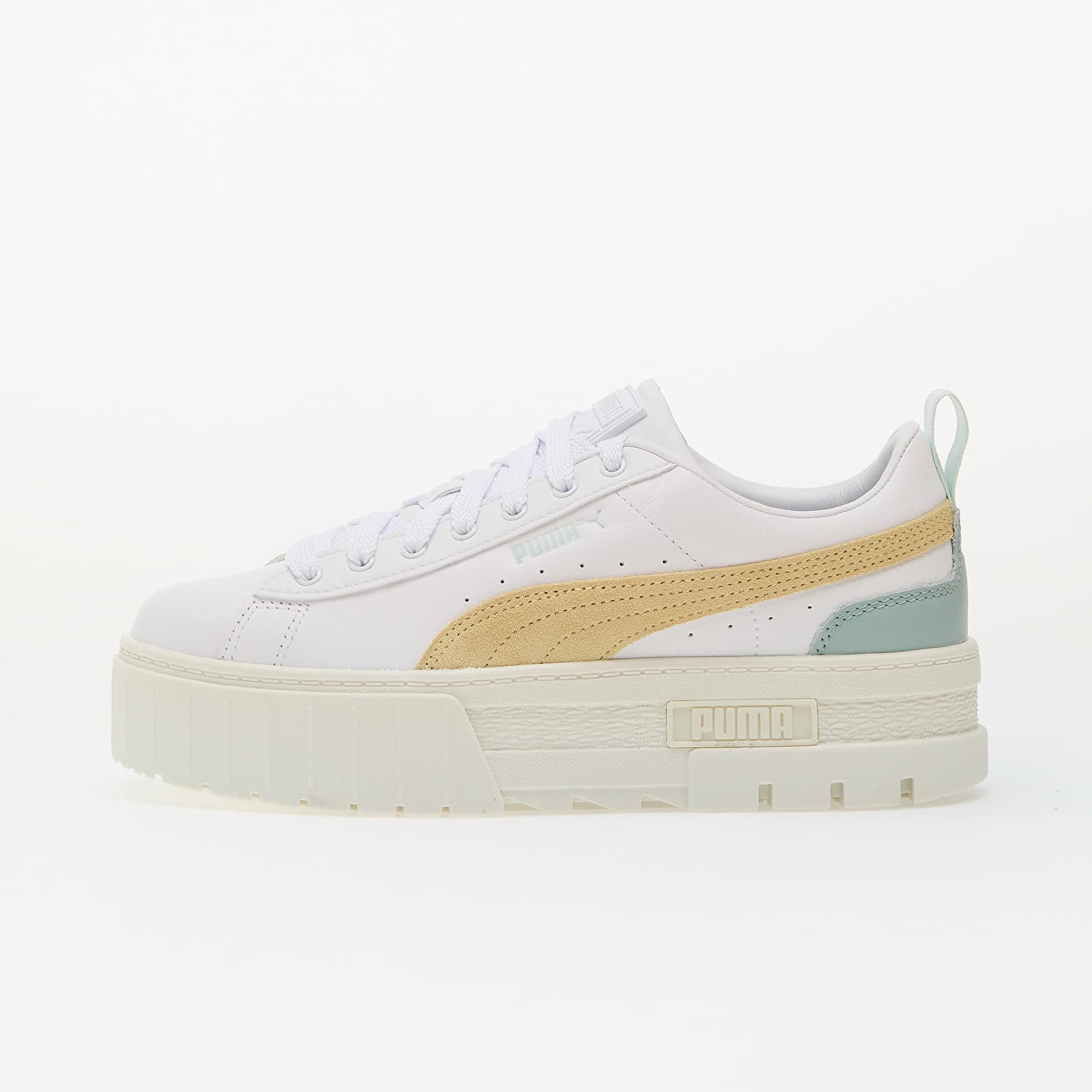 Sneakers Puma Mayze Lth Wn s Puma White-Modern Mint EUR 38