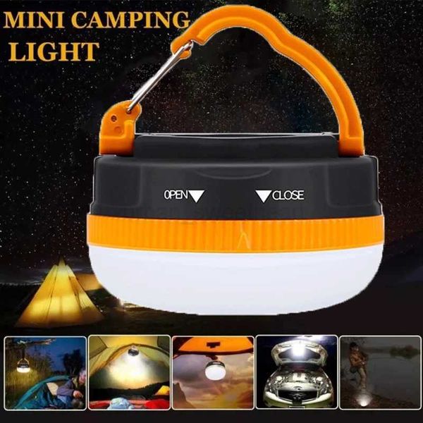 Portable LED Camping Light Use 3*AAA Battery 5 Modes Lighting Tent Lamp Outdoor Waterproof Camping Hiking Night LanternCL240724