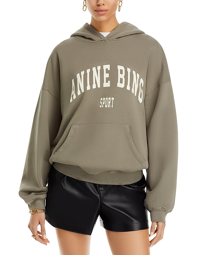 Anine Bing Harvey Logo Hoodie