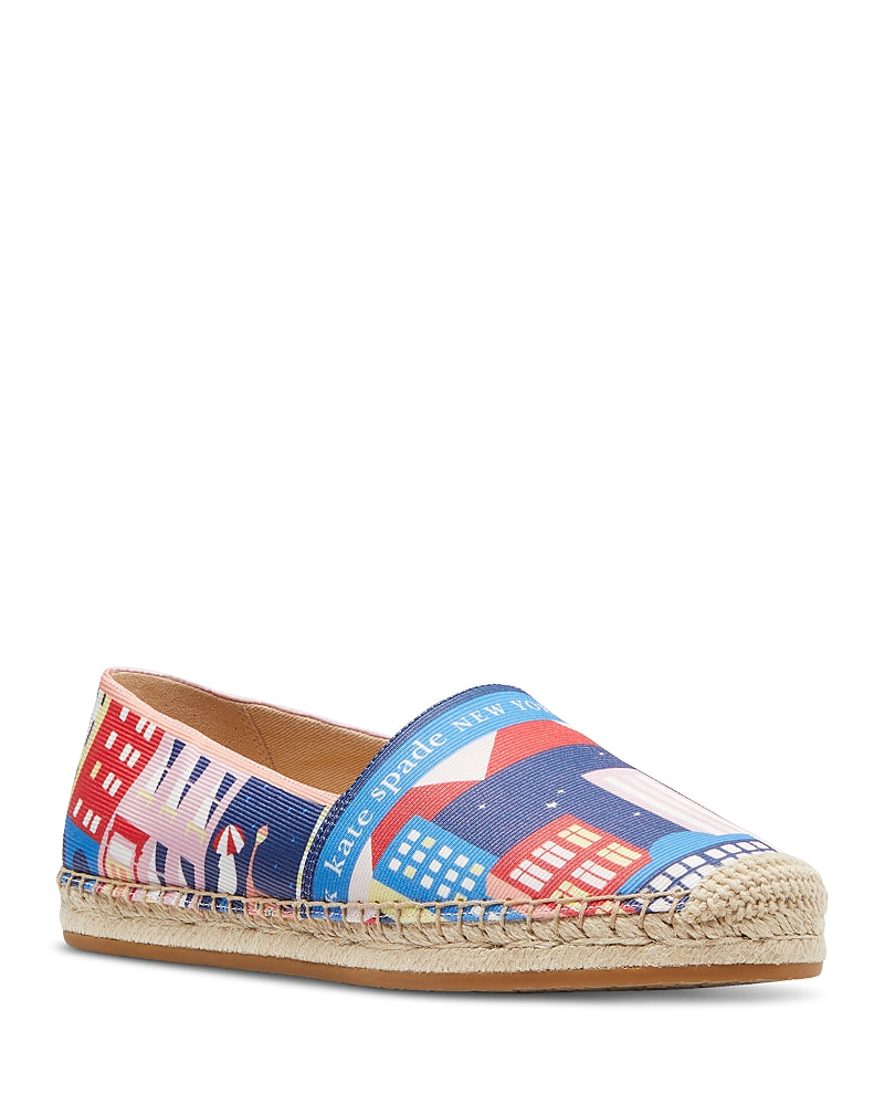 kate spade new york Women's City Map Espadrille Flats