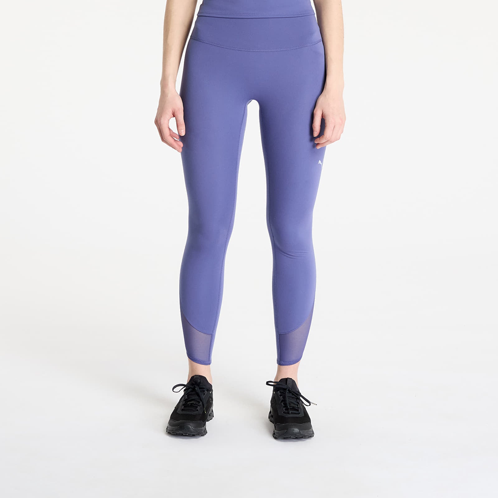 Leggings Puma Cloudspun Soft Mesh High-Waisted 7-8 Tights Blue Crystal L