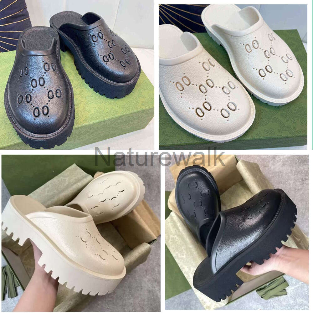 Sandal Designer Men Black Slides White Resin Sandals Women Slippers Shoes Platform Lady Slipper 5 s