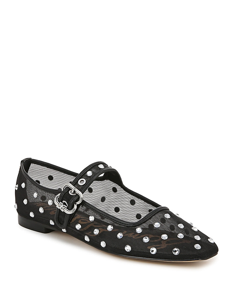 Sam Edelman Women's Michaela Shine Mary Jane Flats