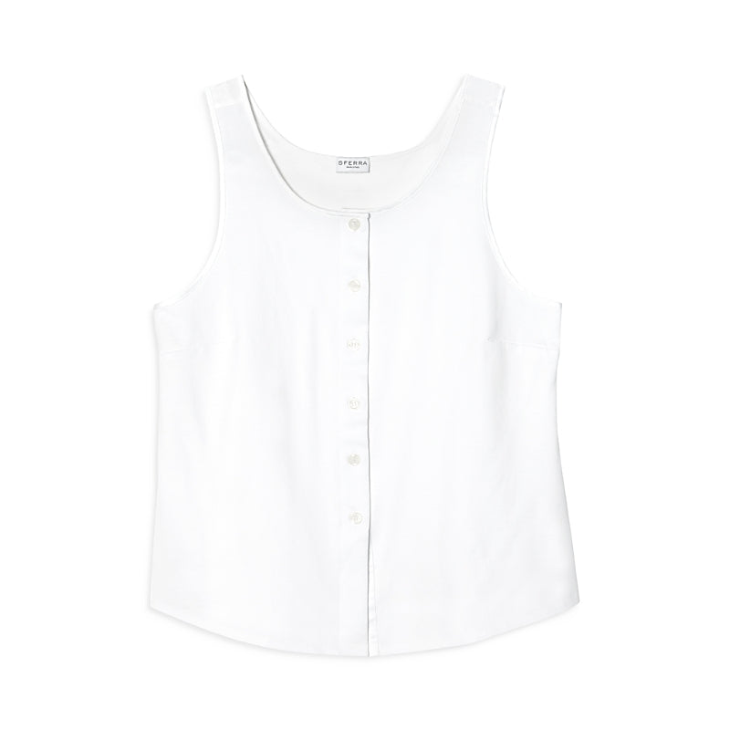 Sferra Caricia Buttoned Tank Top
