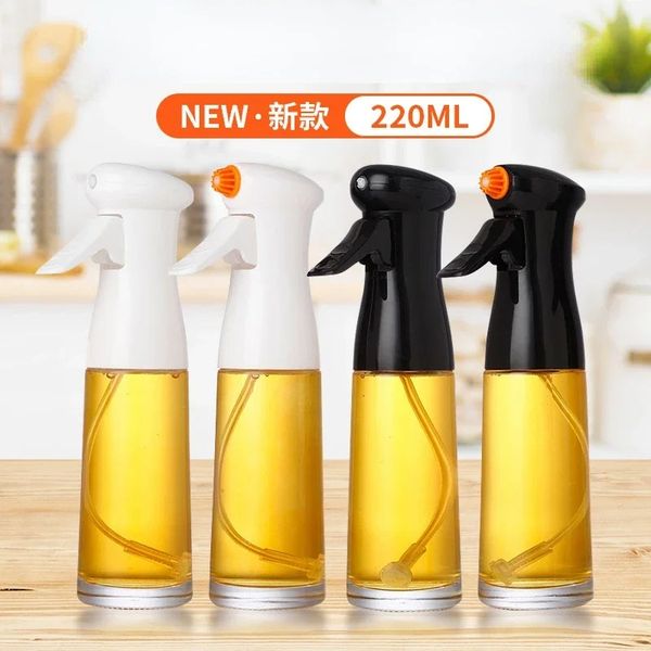 210ML BBQ Cooking Kitchen Baking Olive Sprayer Spray Empty Vinegar Bottle Oil Dispenser Salad