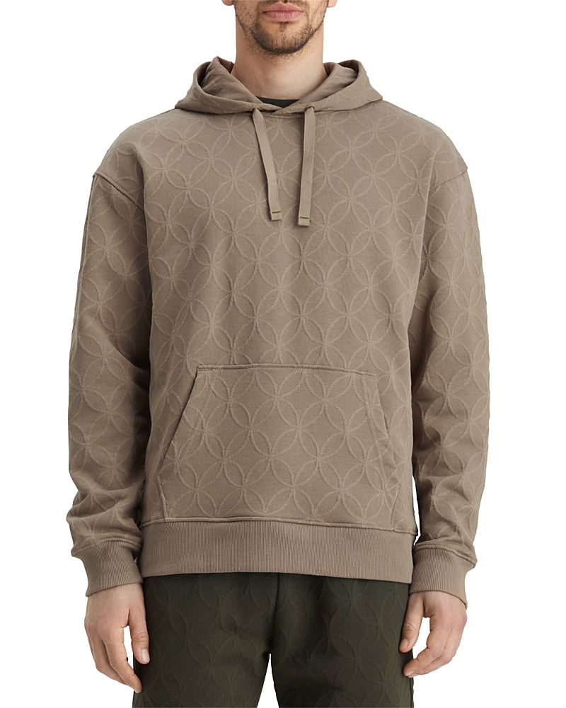 Scotch & Soda Jacquard Terry Relaxed Fit Hoodie