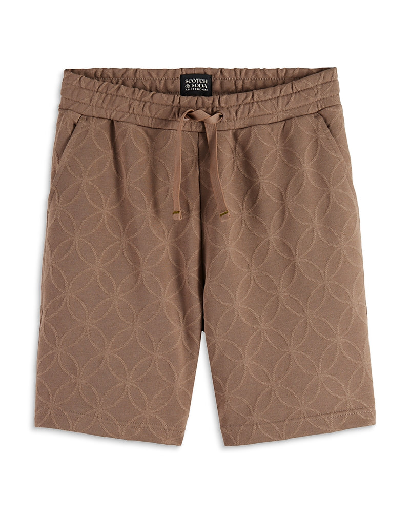 Scotch & Soda Jacquard Terry Sweatshorts