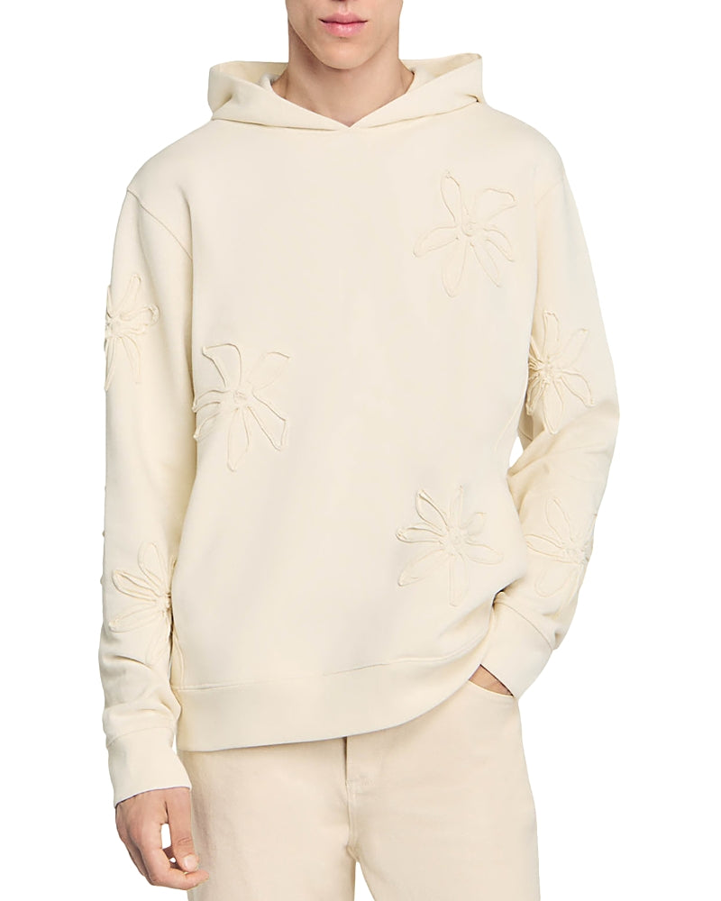 Sandro Flower Hoodie