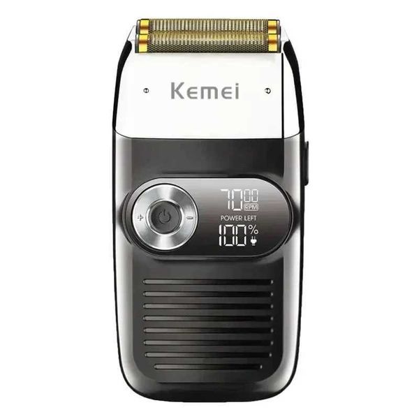 Electric Shavers Kemei 2026 Rechargeable Hair Shaver For Men Electric Shaver Beard Electric Razor Bald Head Shaving Machine For Barber Salon