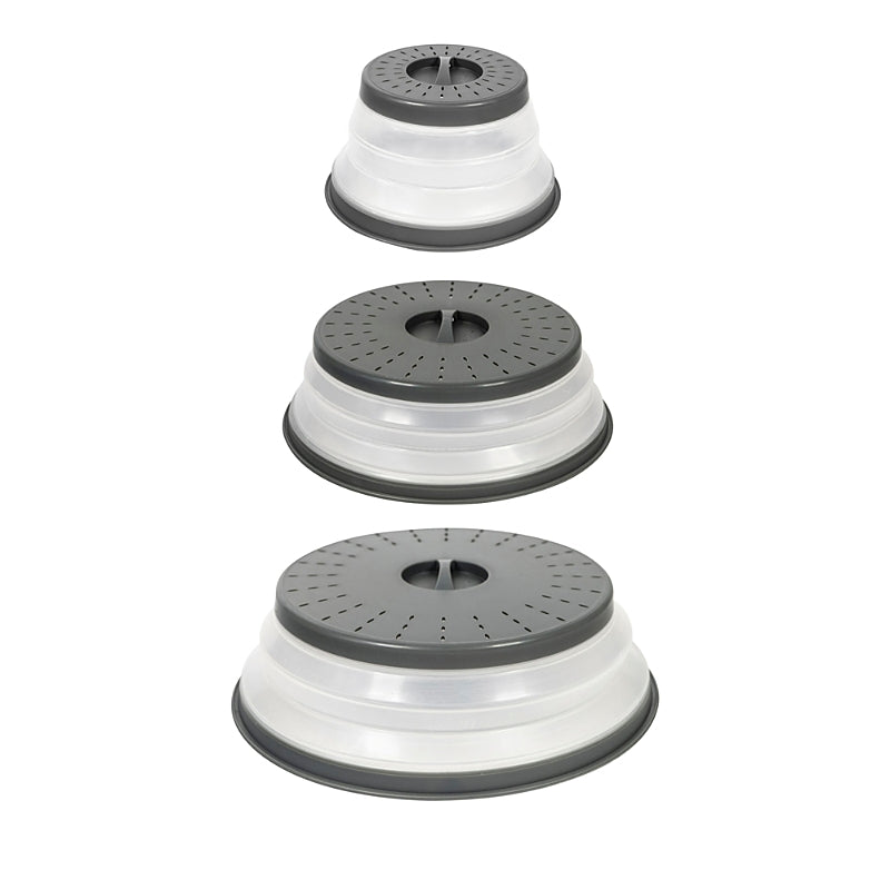 Tovolo Collapsible Microwave Food Cover, Set of 3