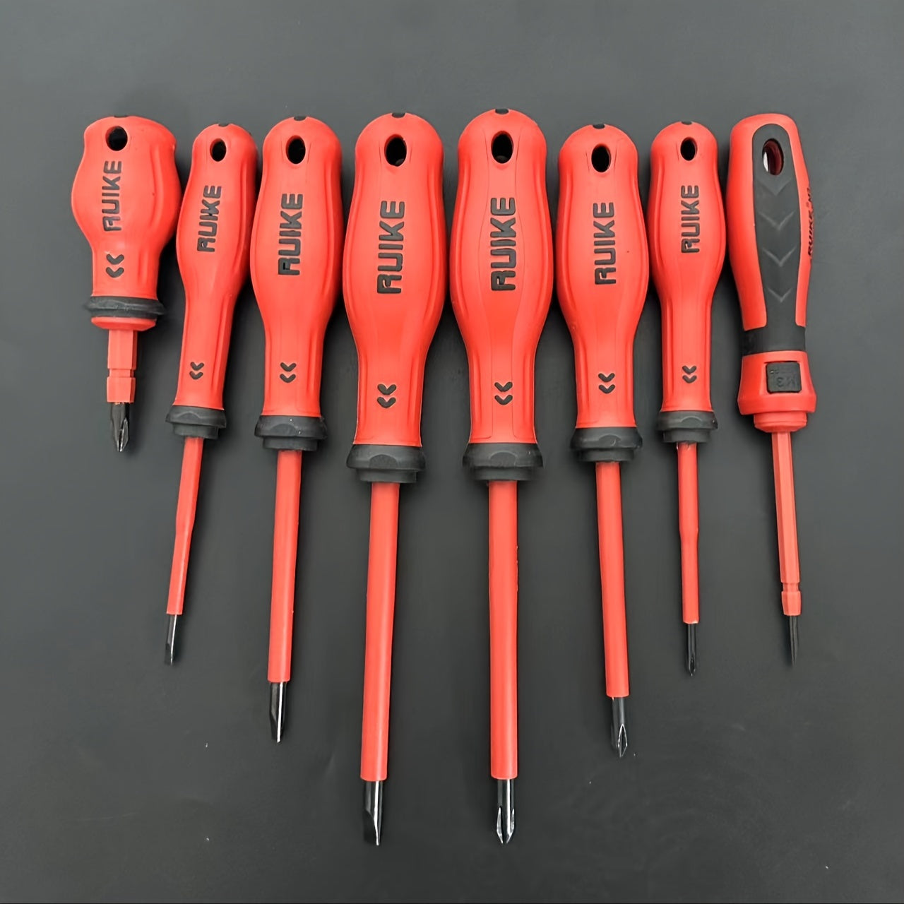 TEMU 8pc Magnetic Screwdriver Set, Slotted Non-slip Hand Tools, Electronics, Furniture, Appliances And Car Repair!