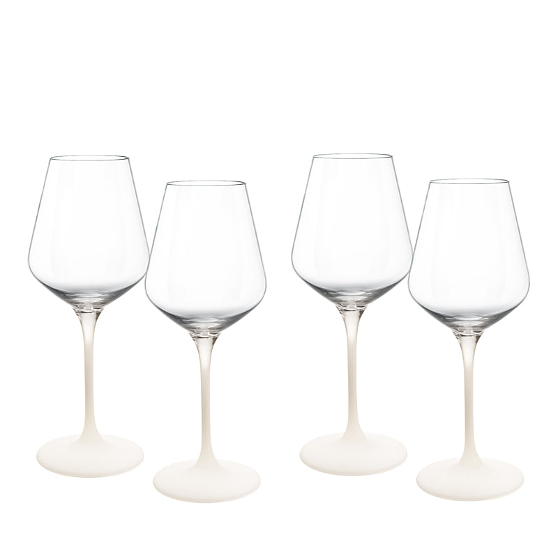 Villeroy & Boch Rock Blanc White Wine Glass, Set of 4
