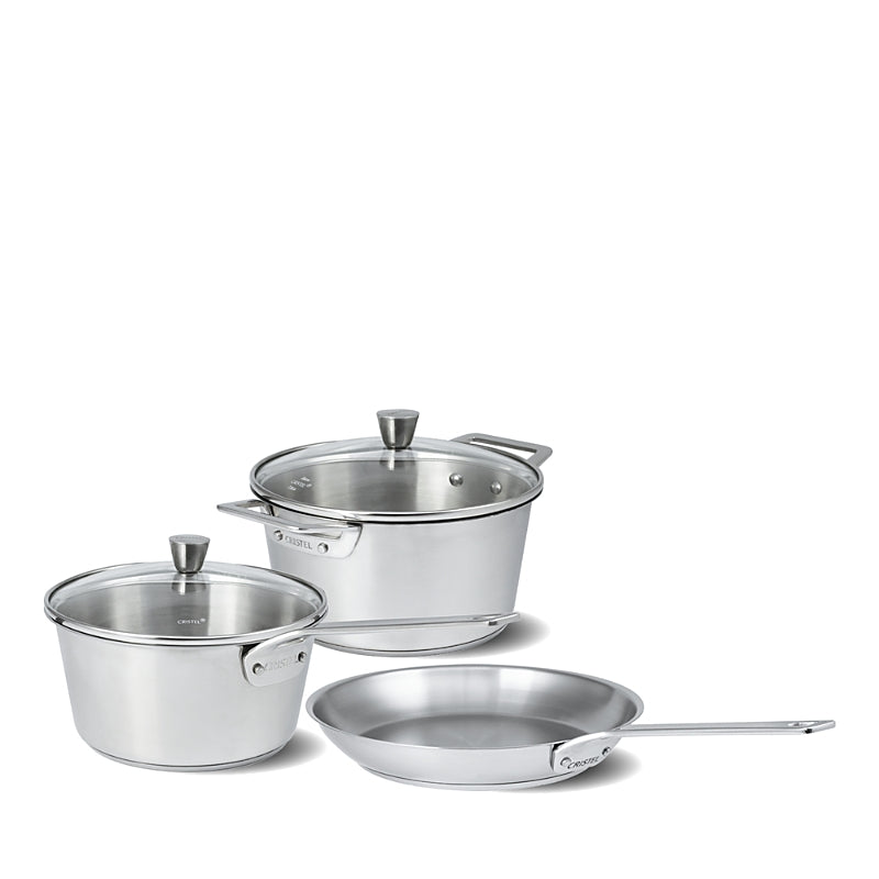 Cristel 1826 Collection 5 Pc. Stainless Steel Cookware Set - Exclusive