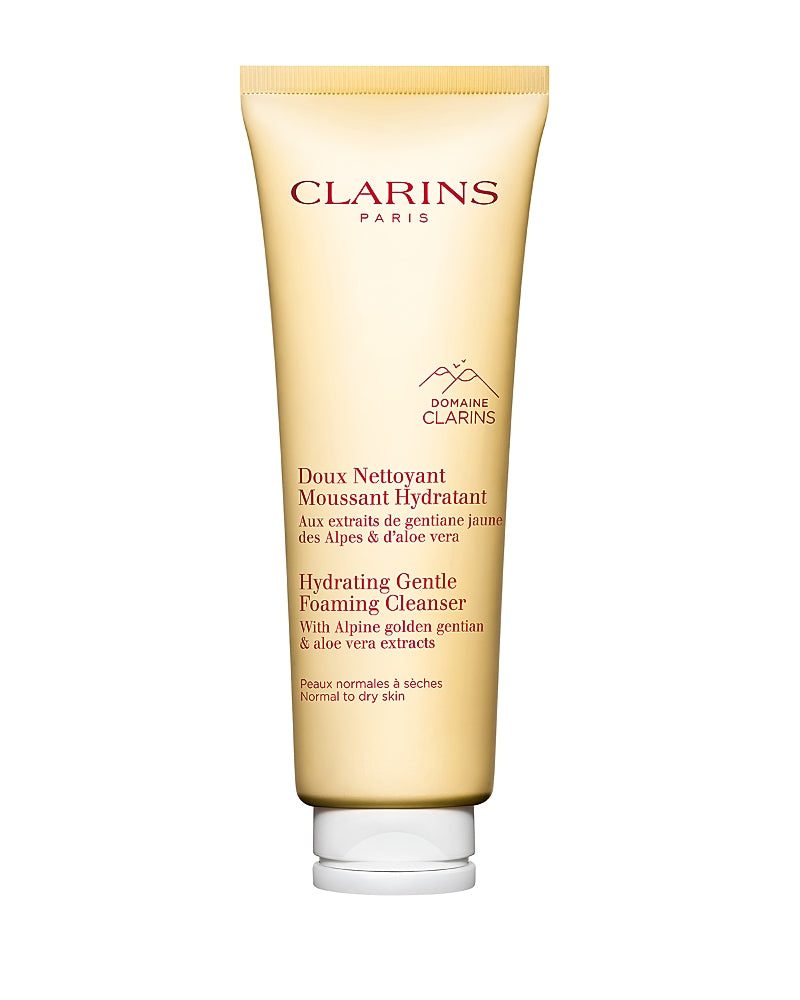 Clarins Hydrating Gentle Foaming Face Cleanser with Aloe Vera 4.2 oz.