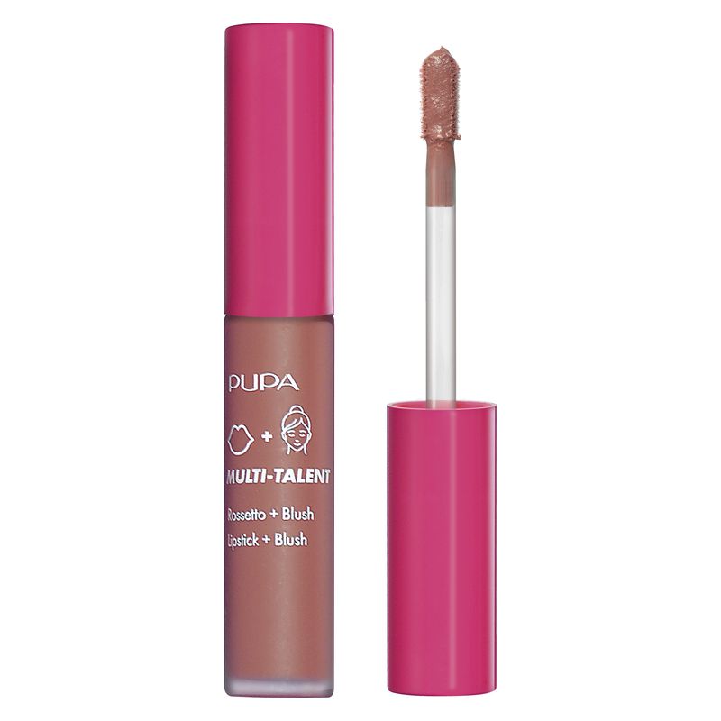 Pupa Multi-Talent Lipstick + Blush - 2-i-1 leppestift E Blush 003 - Coralicious