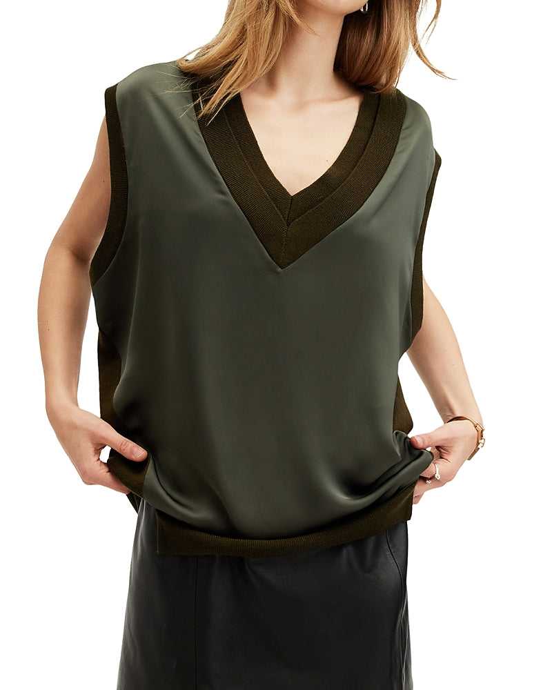 Allsaints Bern Wool Tank Top