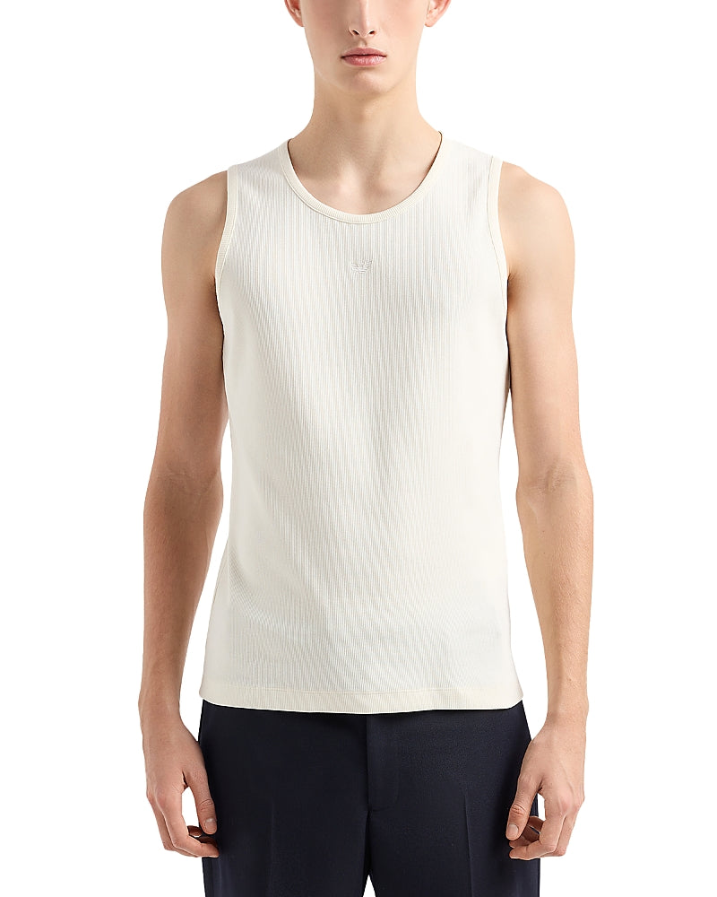 Emporio Armani Ribbed Knit Tank