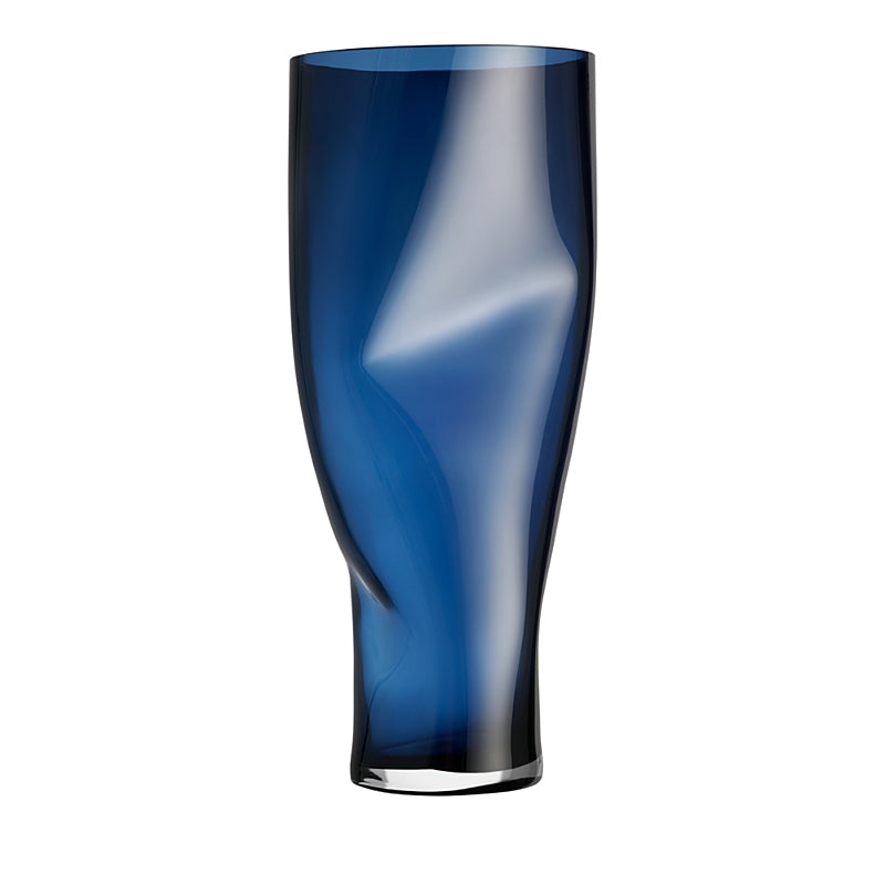 Orrefors Squeeze Vase Midnight Blue, Extra Large