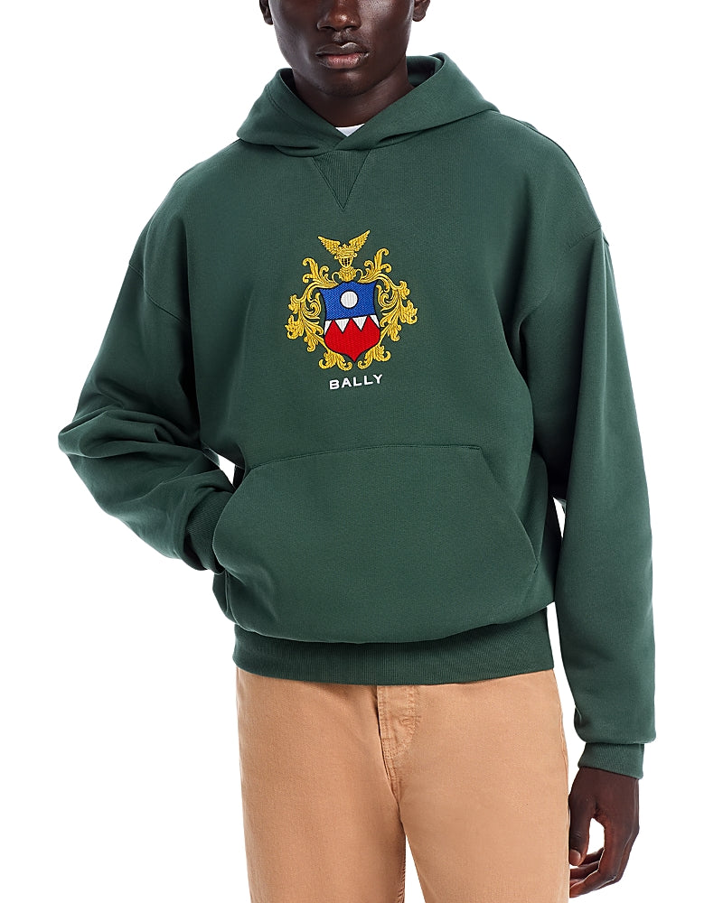 Bally Embroidered Logo Hoodie