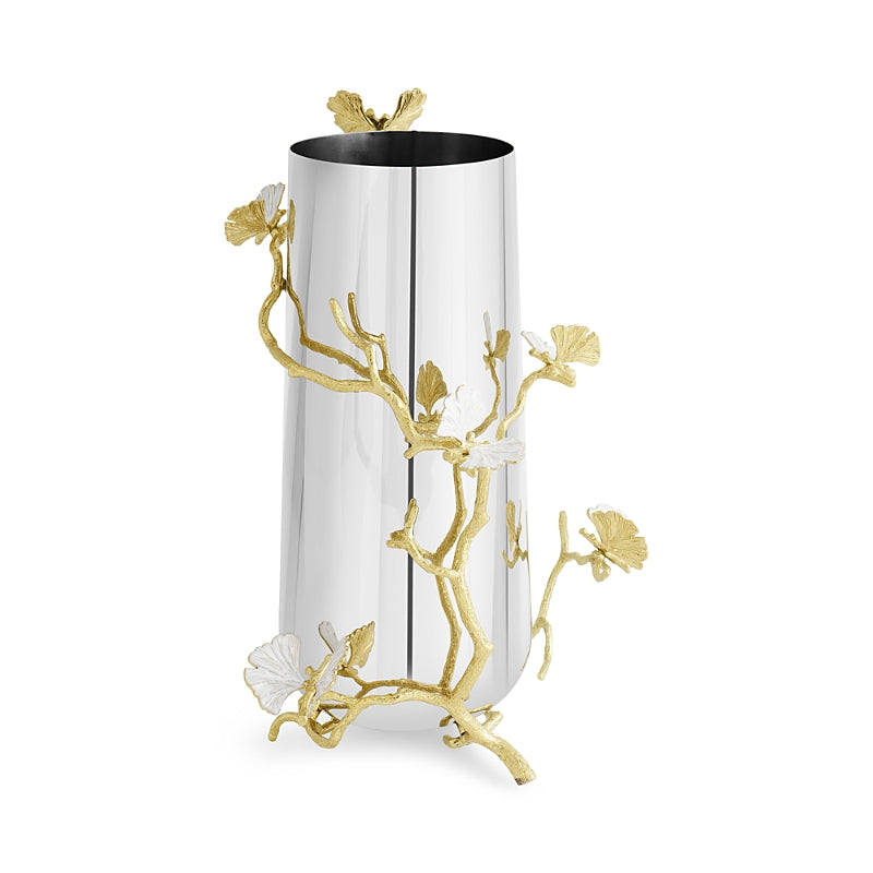 Michael Aram Butterfly Ginkgo Gold Large Vase