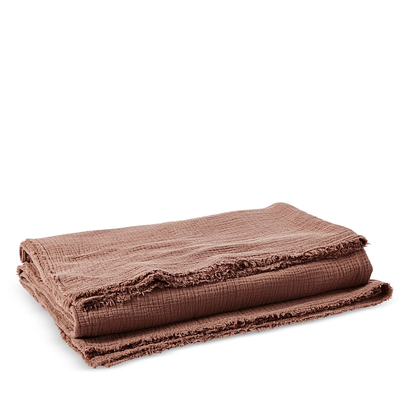 Coyuchi Topanga Matelasse Throw Blanket