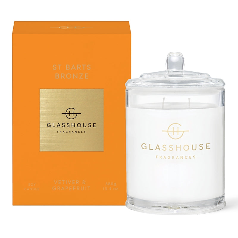 Glasshouse Fragrance St Barts Bronze Candle 13.4 oz.