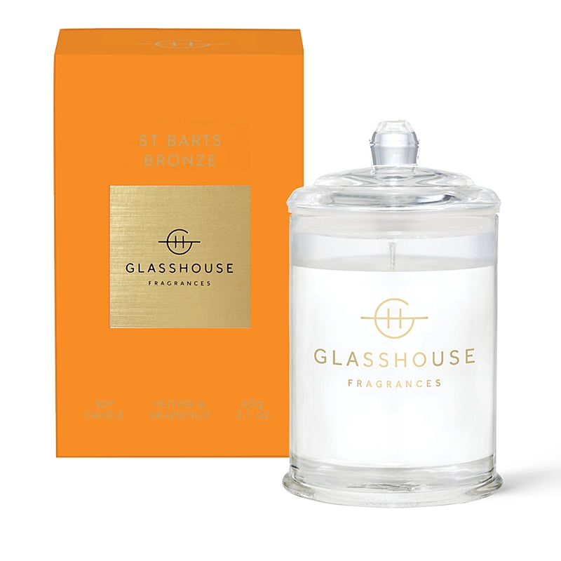 Glasshouse Fragrance St Barts Bronze Candle 2.1 oz.