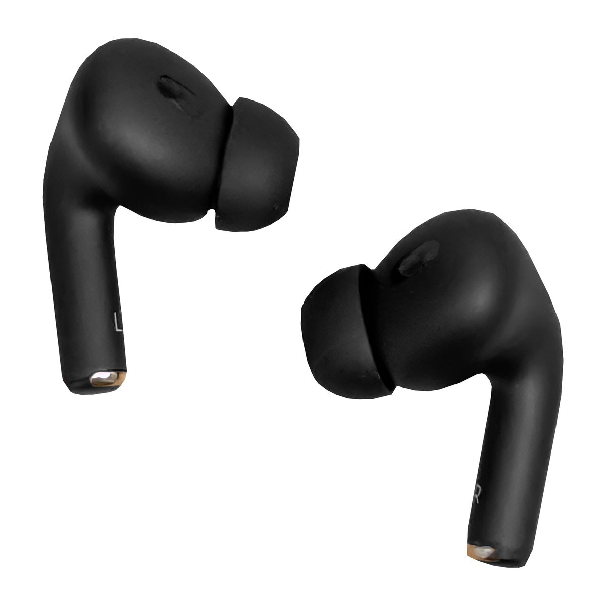 Wireless Earbuds with Smart Screen Charging Case - Black