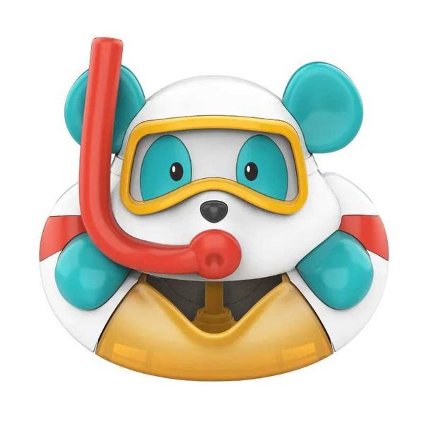 Bear Bath Bubble Maker with 12 Nursery Rhymes Songs Bath Toy for Kids 1 2 3 4 5 Bubble Machine for Bathtub Infant Bath Toys Y250120