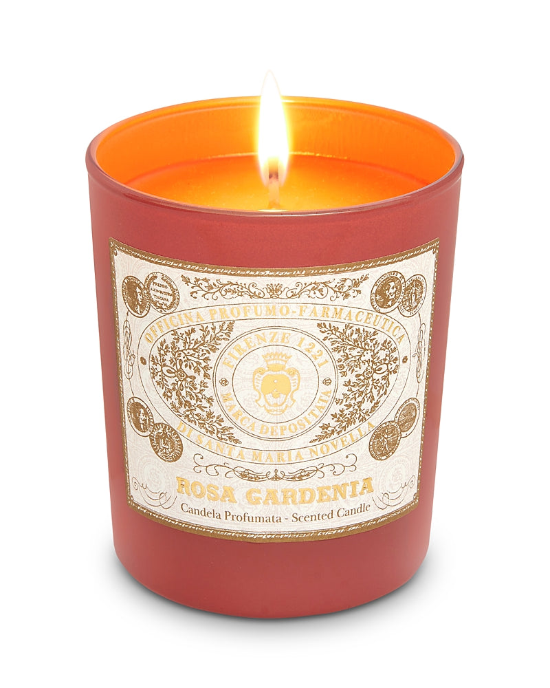 Santa Maria Novella Rosa Gardenia Scented Candle 8.8 oz.