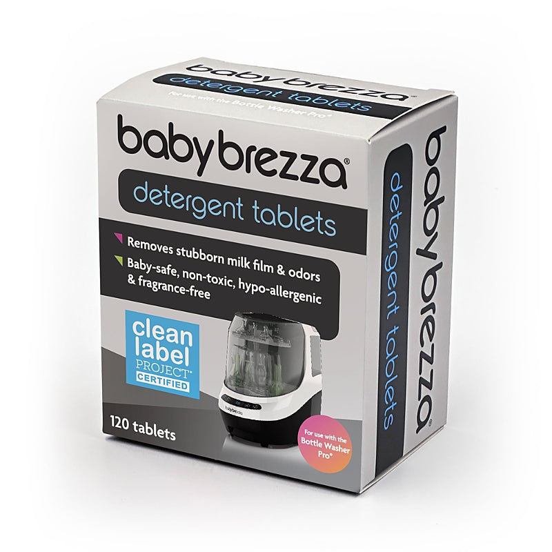 Baby Brezza Detergent Tablets For Bottle Washer Pro, 120 Tablets