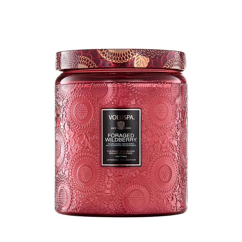Voluspa Foraged Wildberry Luxe Jar Candle, 44 oz.