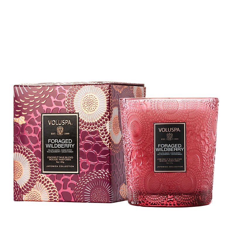 Voluspa Foraged Wildberry Classic Candle, 9 oz.
