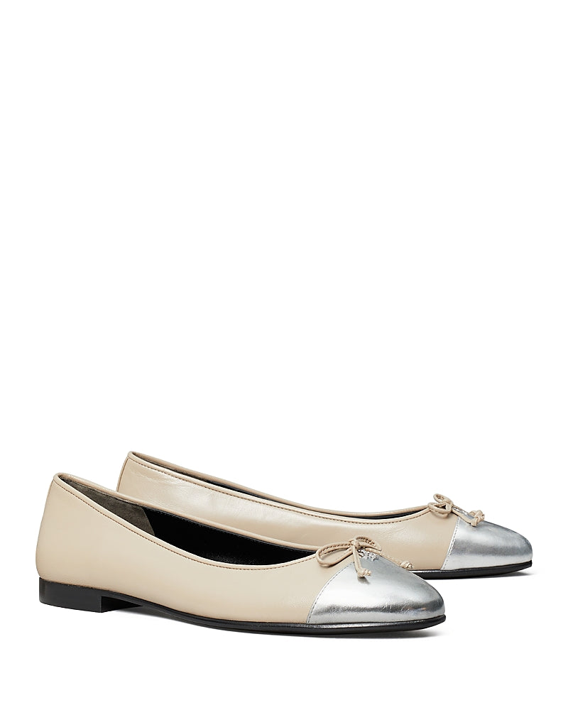 Tory Burch Women's Capped Toe Ballet Flats