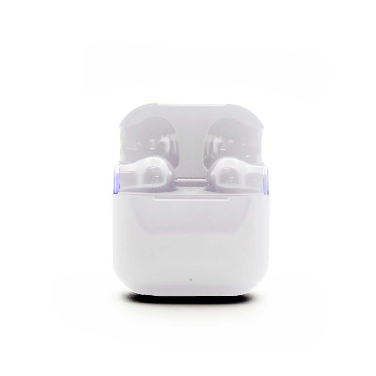 Neon Light TWS Wireless Earbuds with Noise Reduction  - White