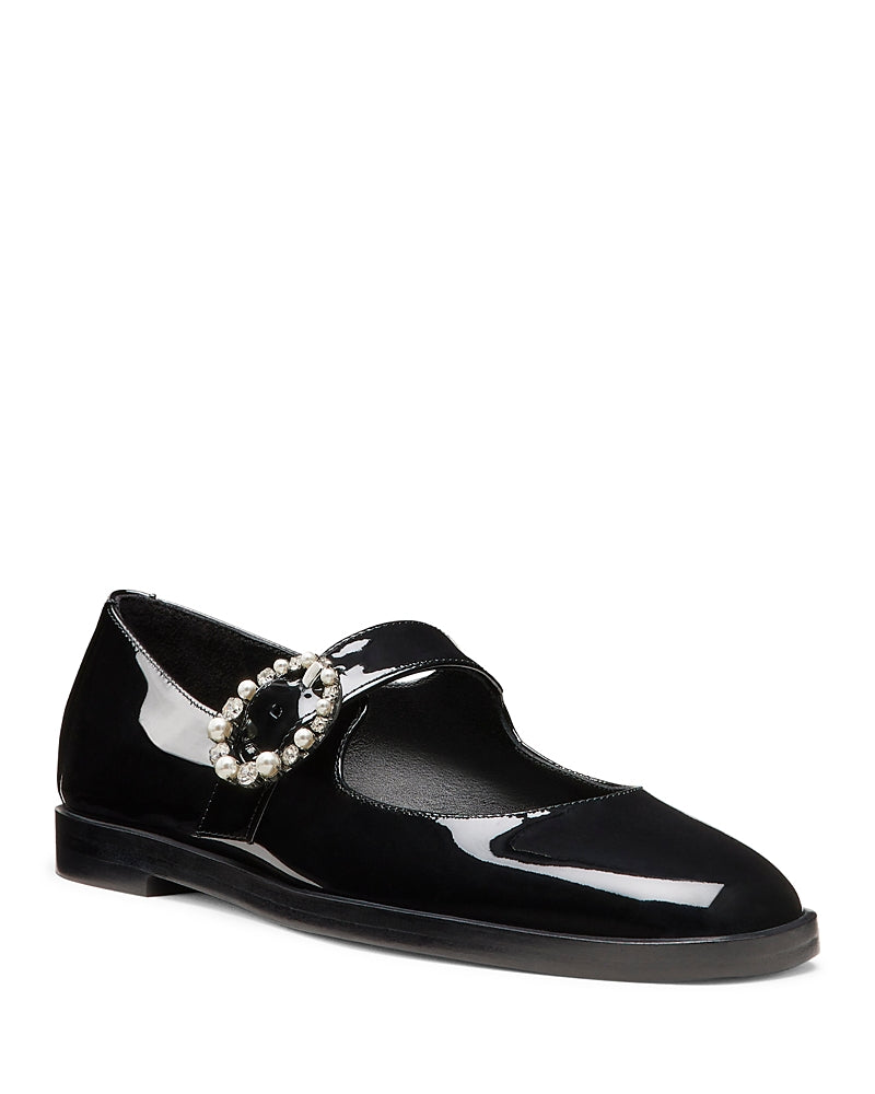 Stuart Weitzman Women's Loralei Mary Jane Flats