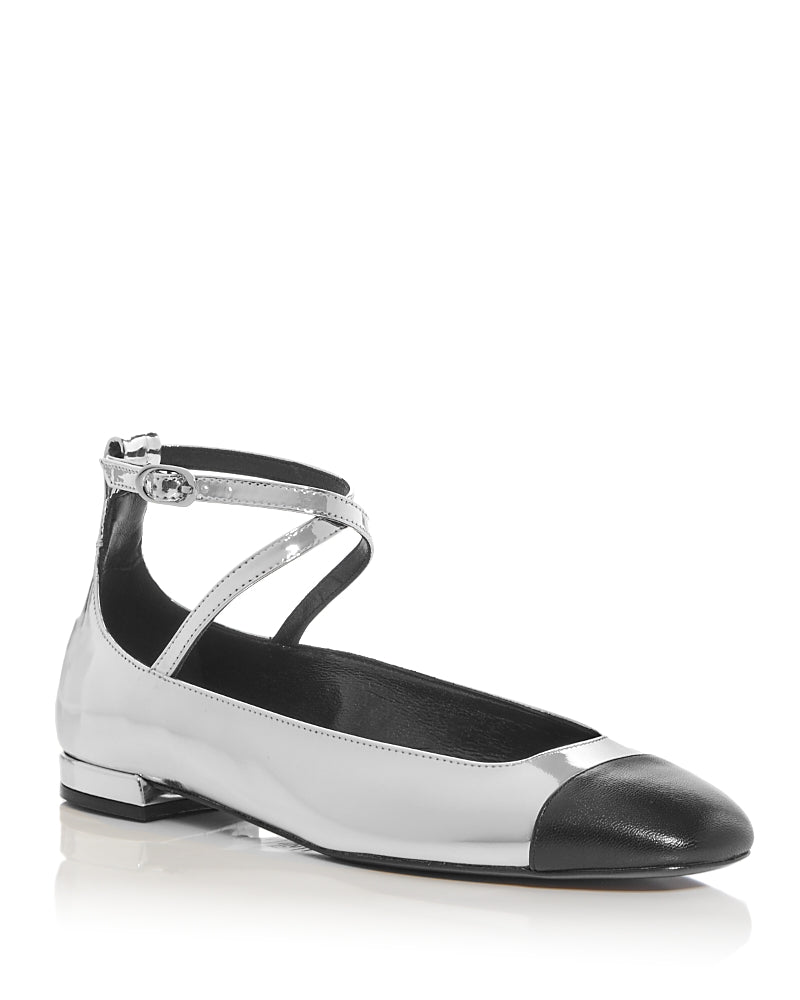 Stuart Weitzman Women's Eden Ankle Strap Flats